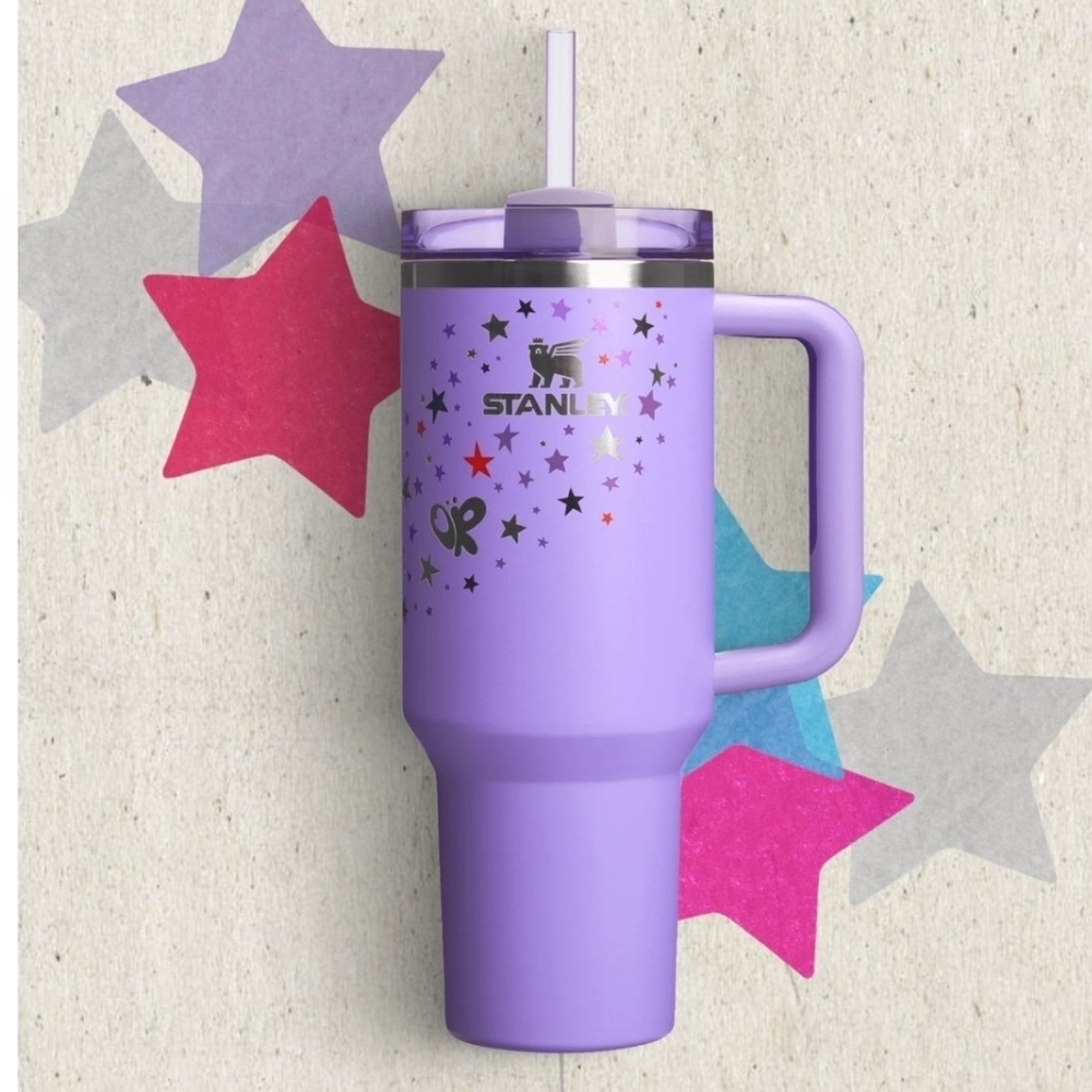 Stanley Lavender Mug with Straw